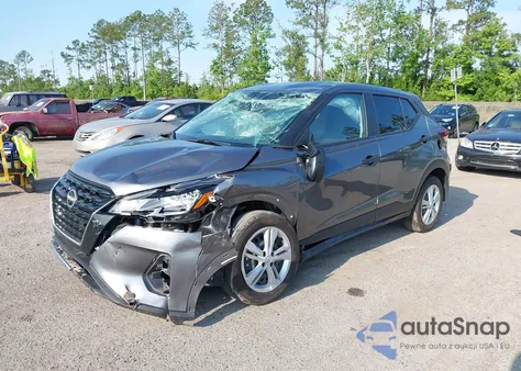 2023 Nissan Kicks S Xtronic Cvt из США, поврежденный, VIN 3N1CP5BV2PL487717